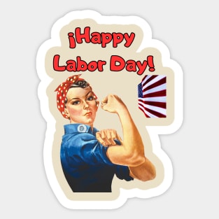 Happy Labor Day USA Sticker